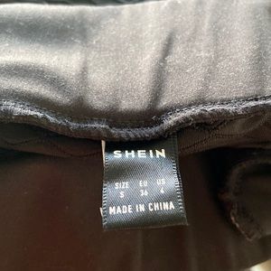 SALE! REDUCED! (Oct 2023) SHEIN Black Textured Pants in Size S